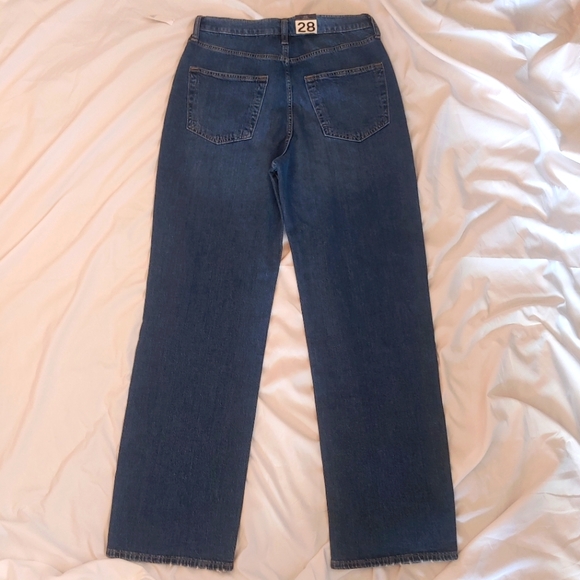 GAP Full Length Jeans, Darker Medium Blue Wash, Women's Size 6 NWT - Picture 3 of 6
